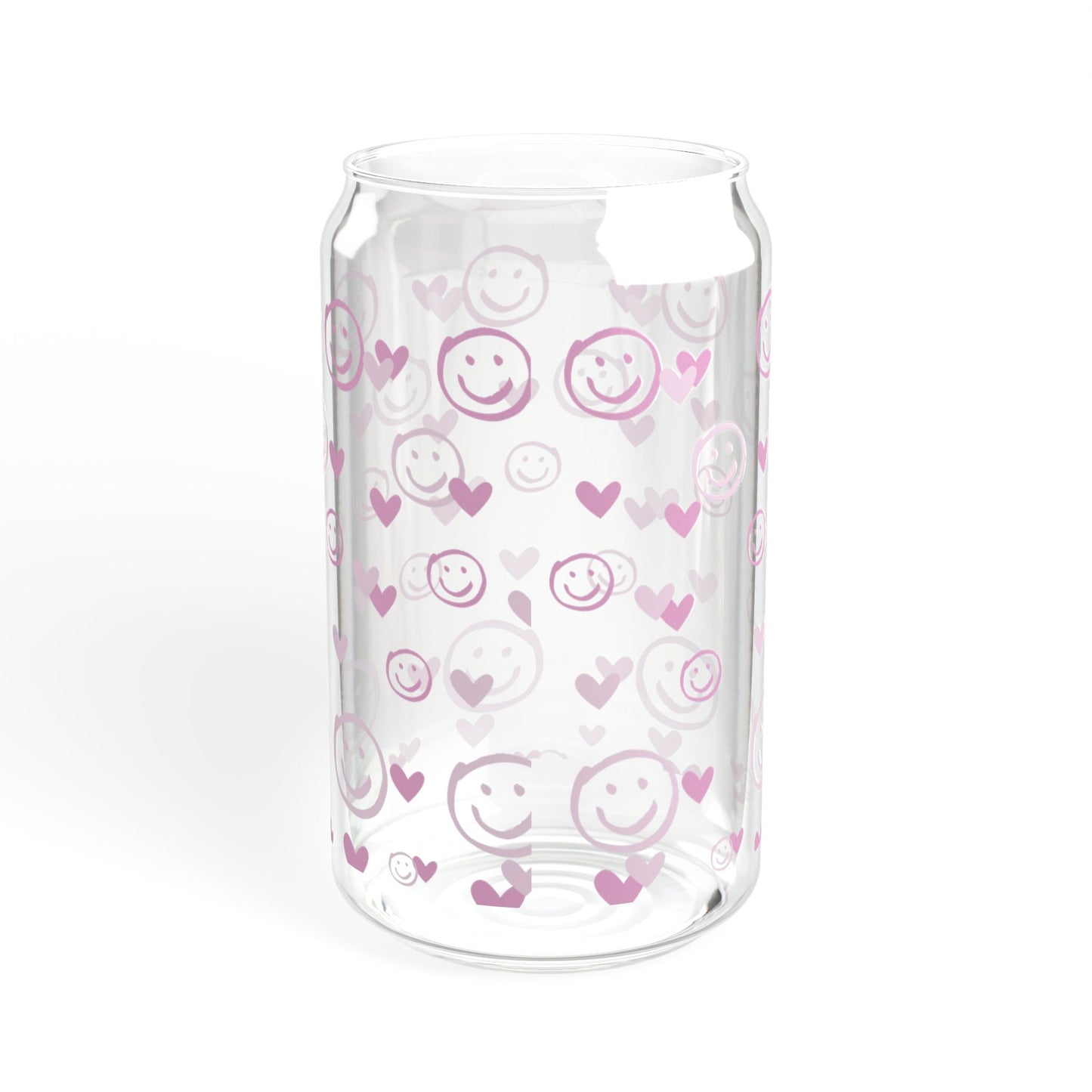 Smiley Rosa - Sipper Glass