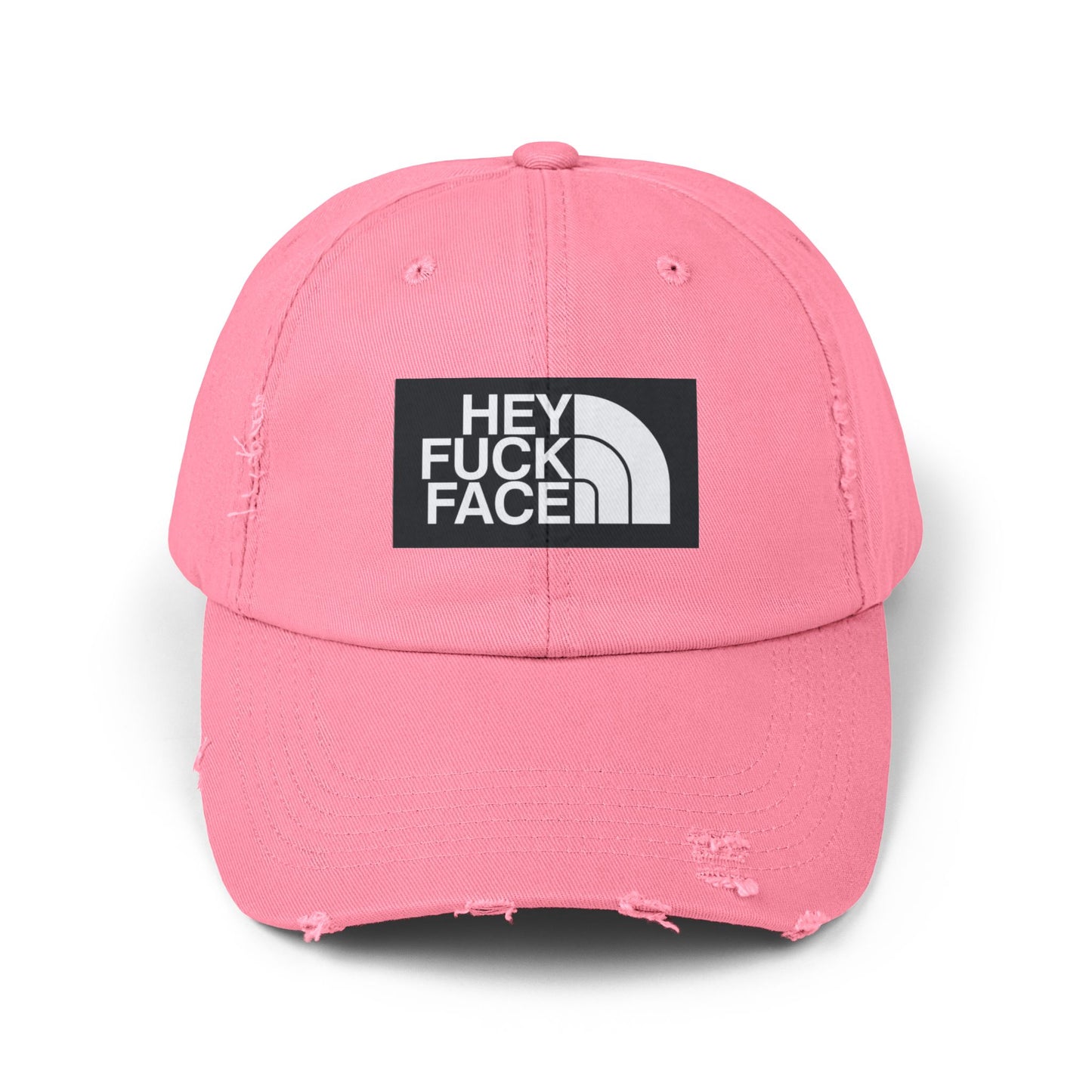 HeyFuckFace - Unisex Distressed Cap