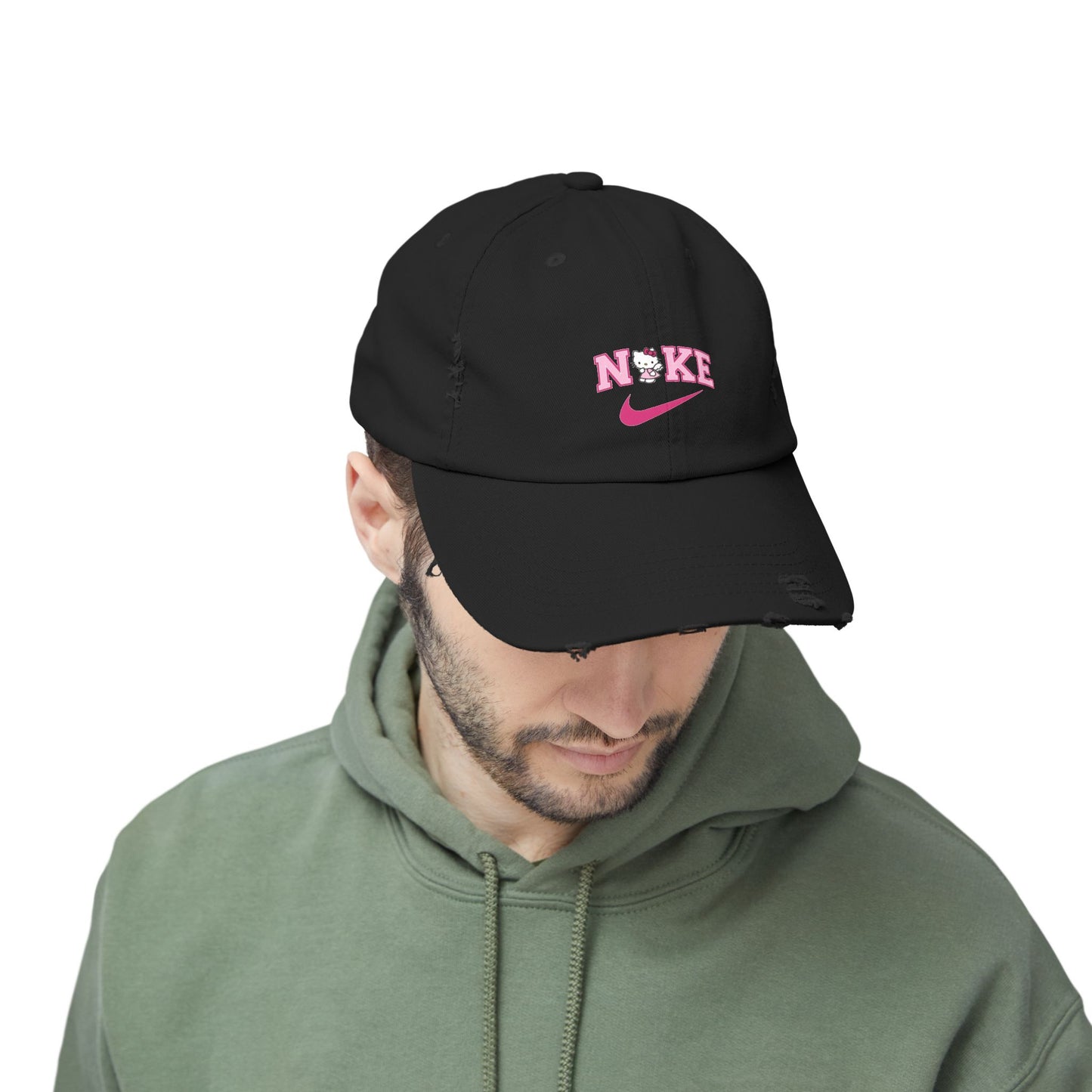 HelloKitty - Unisex Distressed Cap