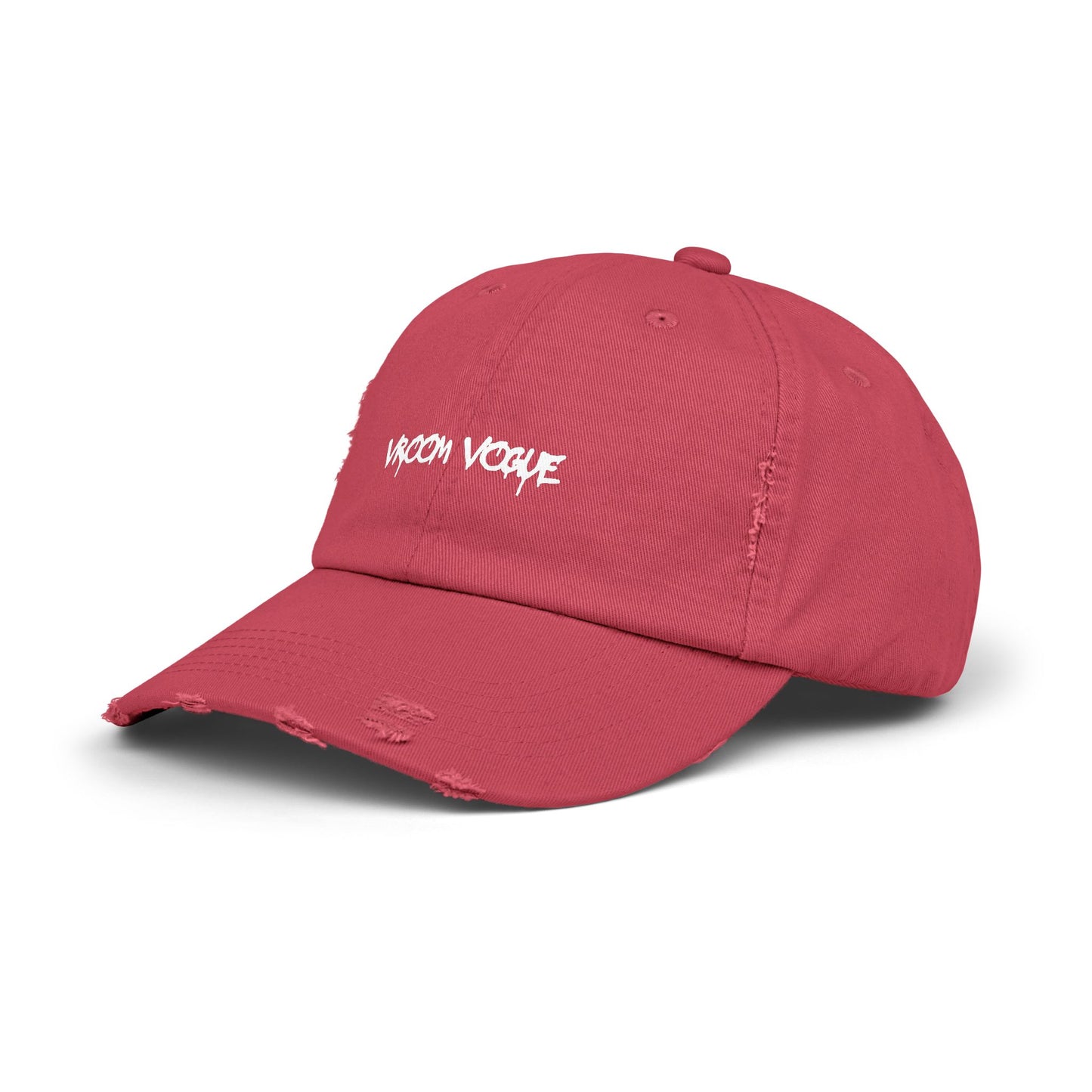 VroomVouge - Unisex Distressed Cap