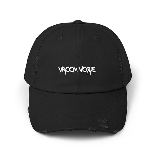 VroomVouge - Unisex Distressed Cap