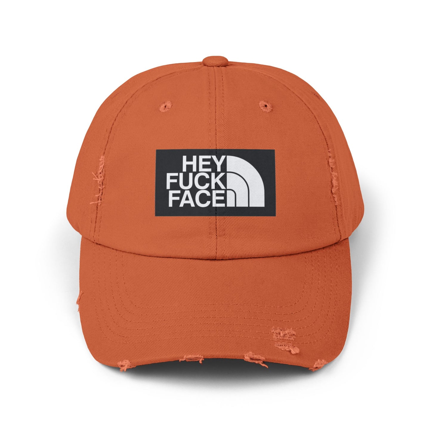 HeyFuckFace - Unisex Distressed Cap