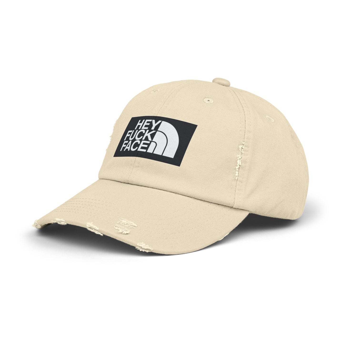 HeyFuckFace - Unisex Distressed Cap